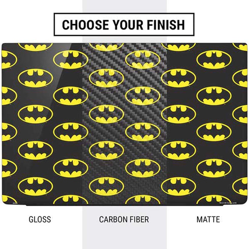 DC Comics Batman Logo Pattern Dell Vostro Skin
